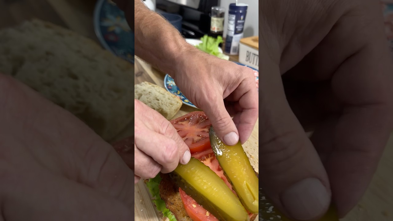 Manly man sandwich 🥪 🤪 #sandwich #realliferealfoodrealsimple #realfood