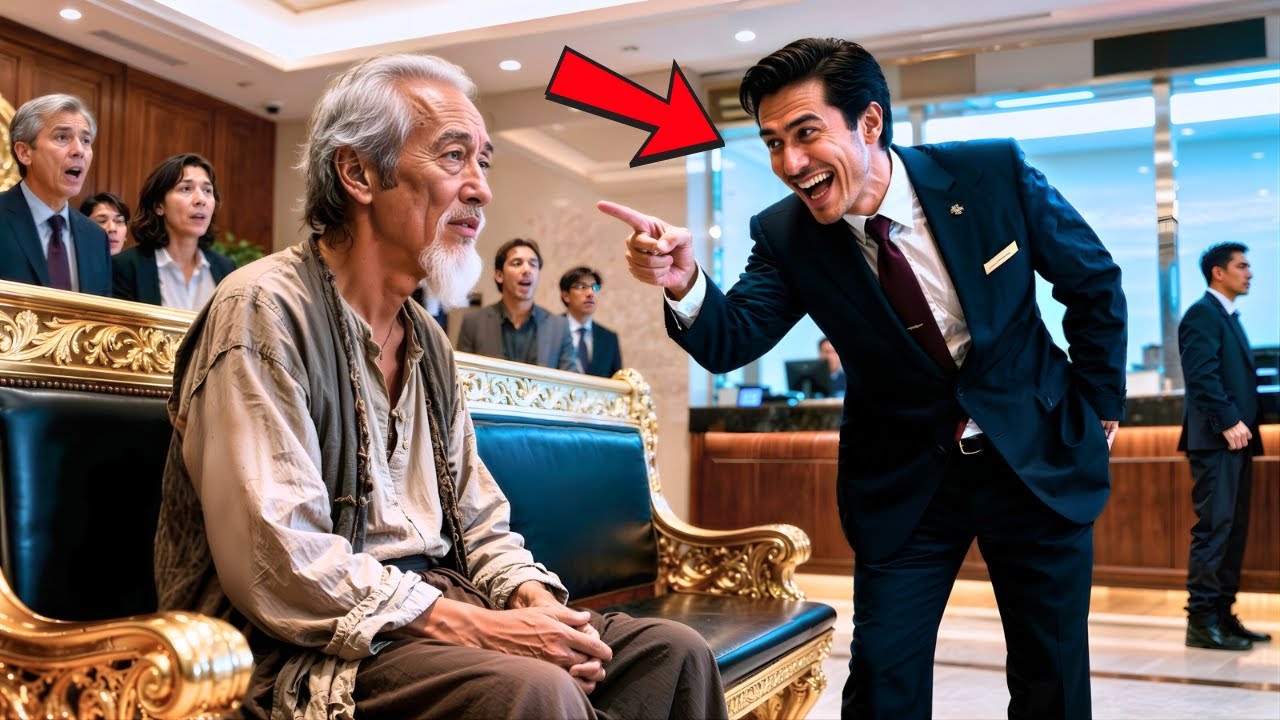 SI NO PAGAS AHORA, TE SACO A LA FUERZA—SE BURLÓ EL GERENTE... HASTA QUE EL ANCIANO REVELÓ QUIÉN ERA