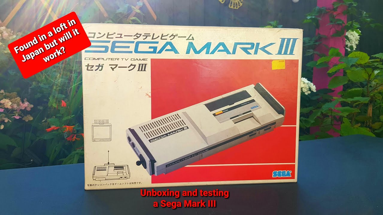 SEGA Mark III Unboxing & Test. Will it work?