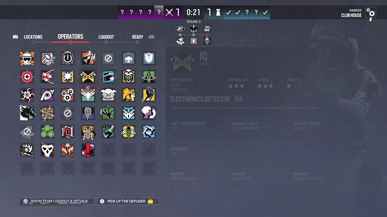 Rainbow 6 Siege: Trying to get to Emerald Solo Que