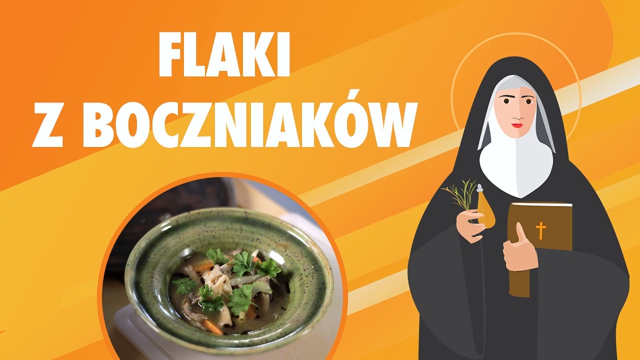 Flaki z boczniaków - dobre na odporność || Kuchnia św. Hildegardy