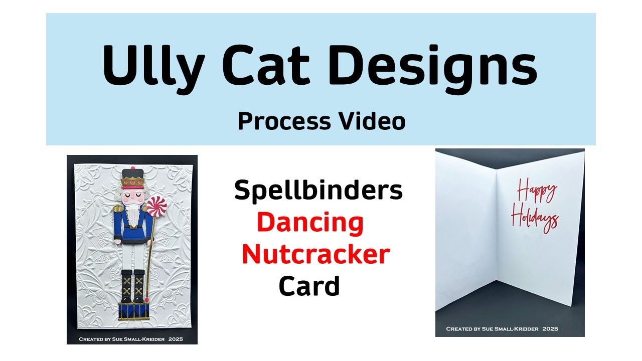 Spellbinders Dancing Nutcracker Card