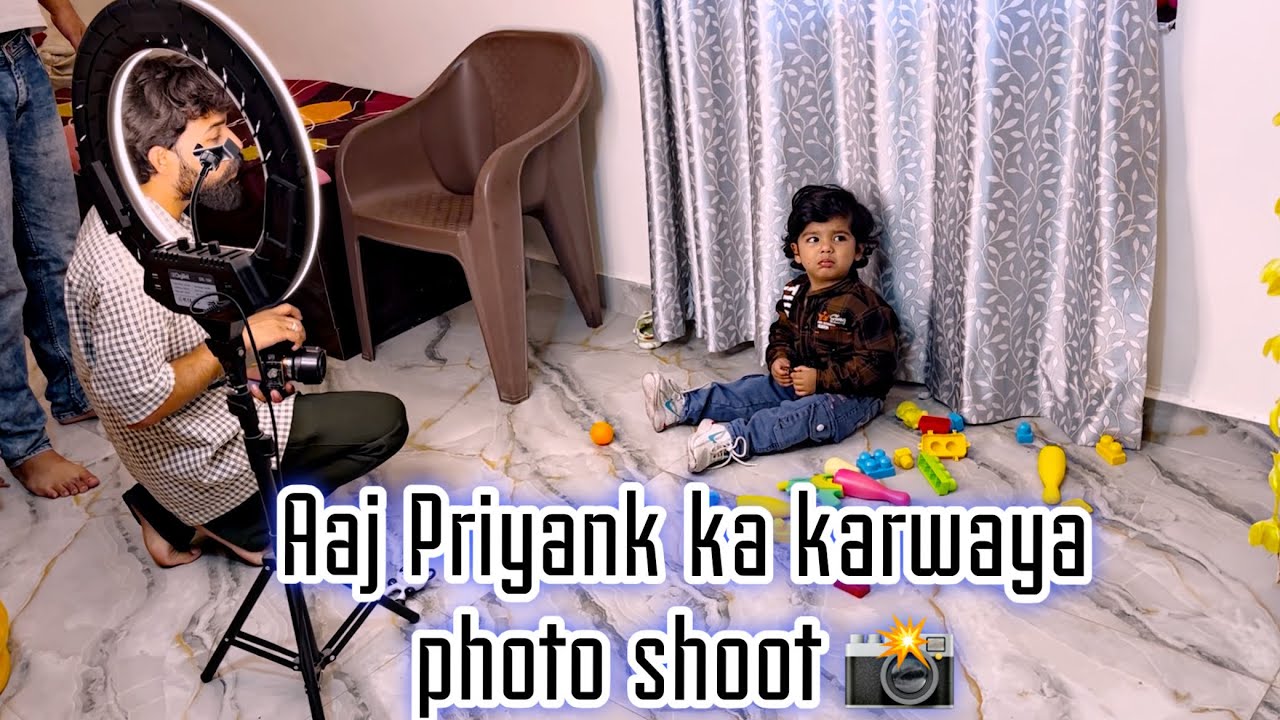 Aaj Priyank ka karwaya photo shoot 📸 