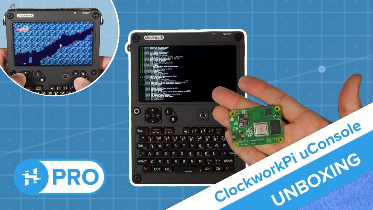Unboxing the ClockworkPi uConsole: A DIY Cyberdeck Hackster PRO Jeremy Cook // Getting Started