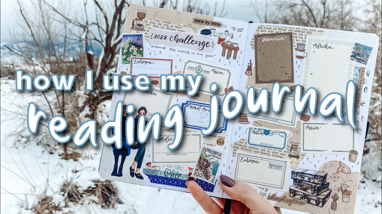 How I use my reading journal + 2022 reading challenge