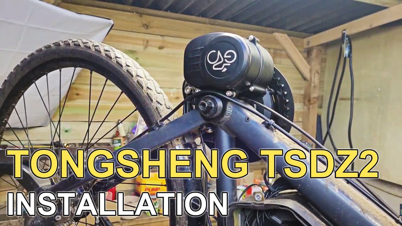 EASY TONGSHENG TSDZ-2 MID MOTOR KIT INSATLLATION