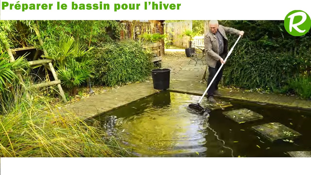 Entretenir et hiverner un bassin