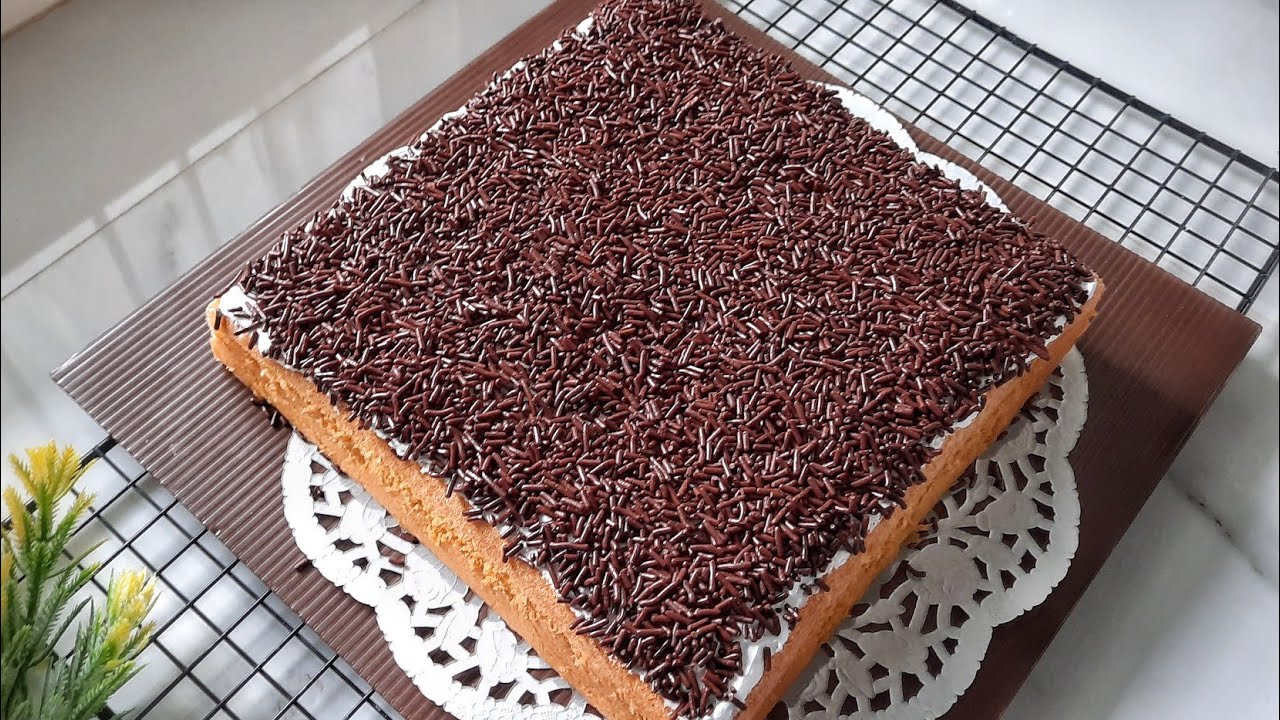 VANILA SPONGE CAKE SUPER LEMBUT