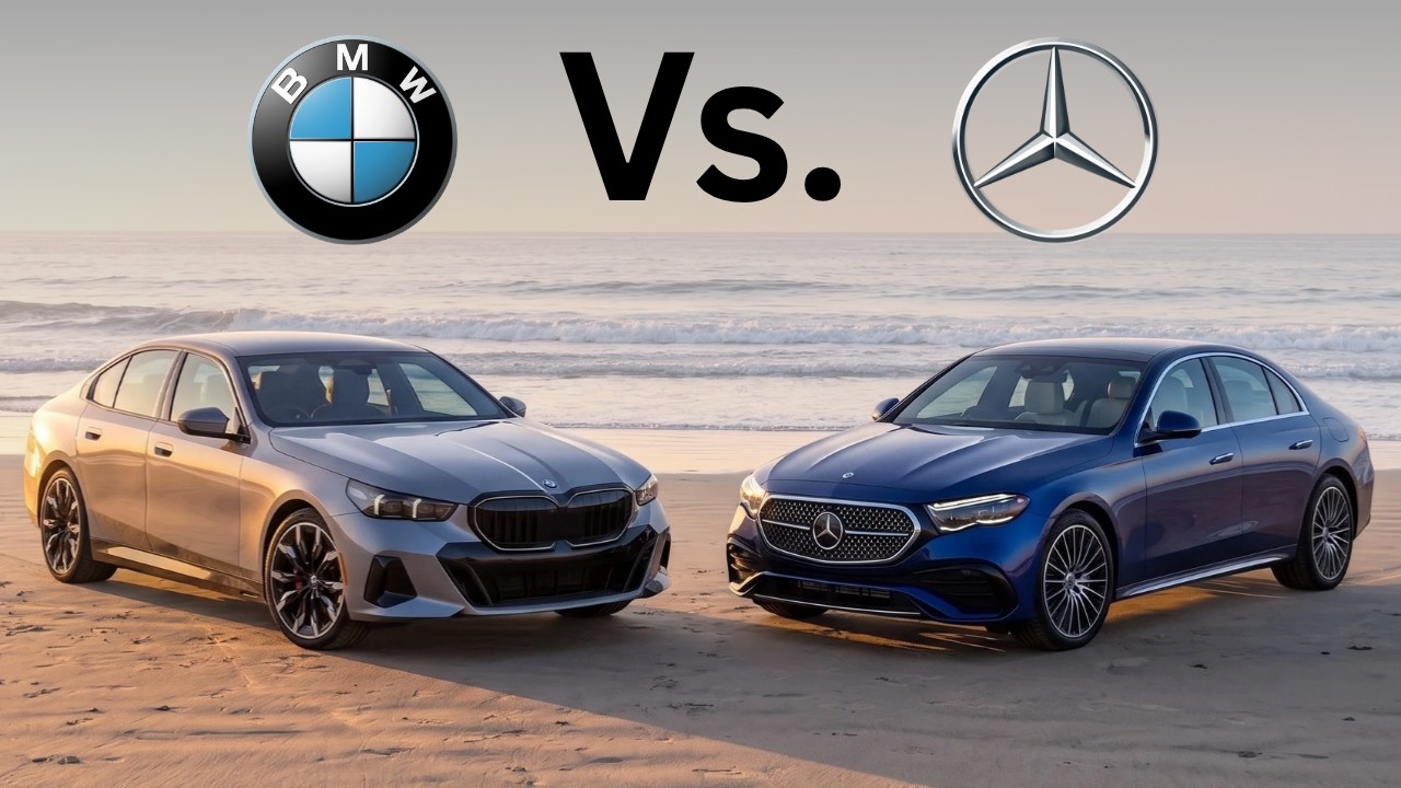 BMW 5 Series 2026 против Mercedes-Benz E-Class 2026 | Роскошь Mercedes или динамика BMW?!