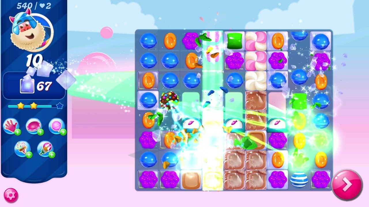 Candy Crush Saga LEVEL 540 (new version*)✔️