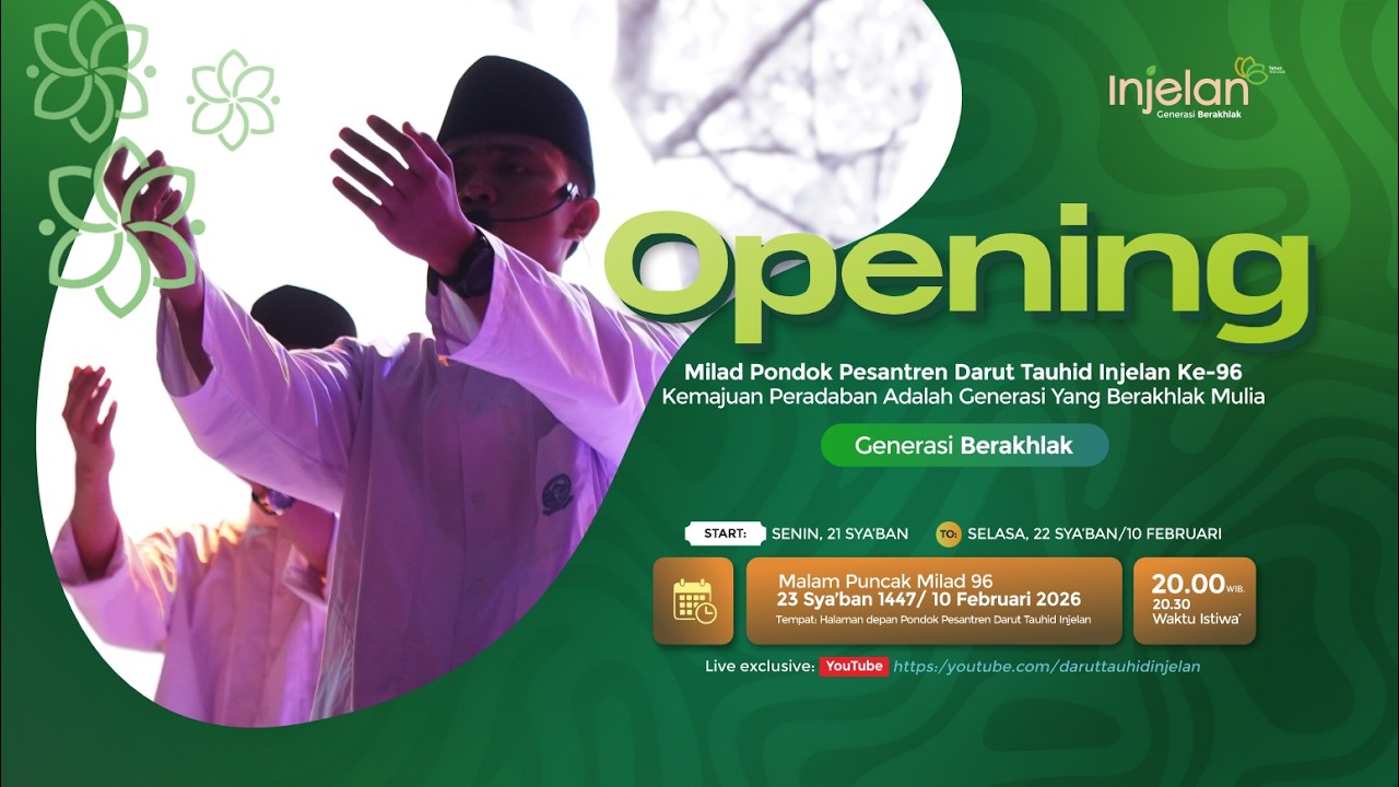 GRAND OPENING HAFLATUL IKHTIBAR MILAD 96 | Abuya, Aku Rindu