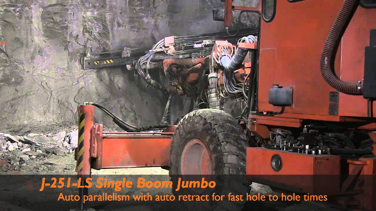 Fletcher J-251-LS Single Boom Drill Jumbo®