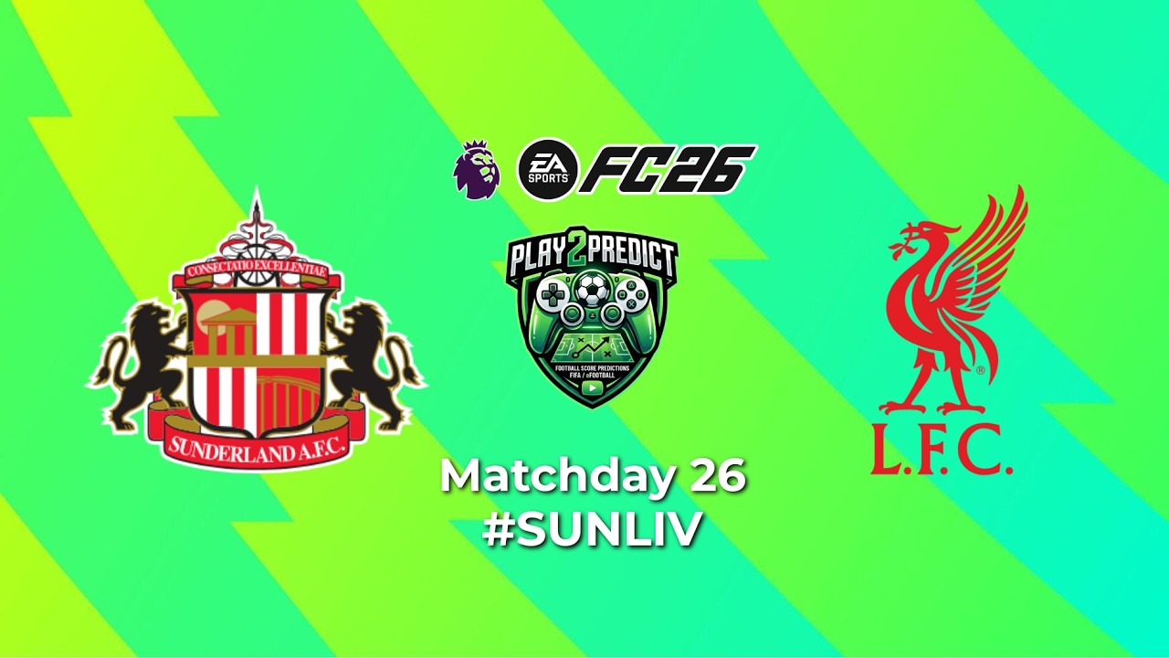 [PREMIER LEAGUE] SUNDERLAND FC vs LIVERPOOL FC – ROUND 26