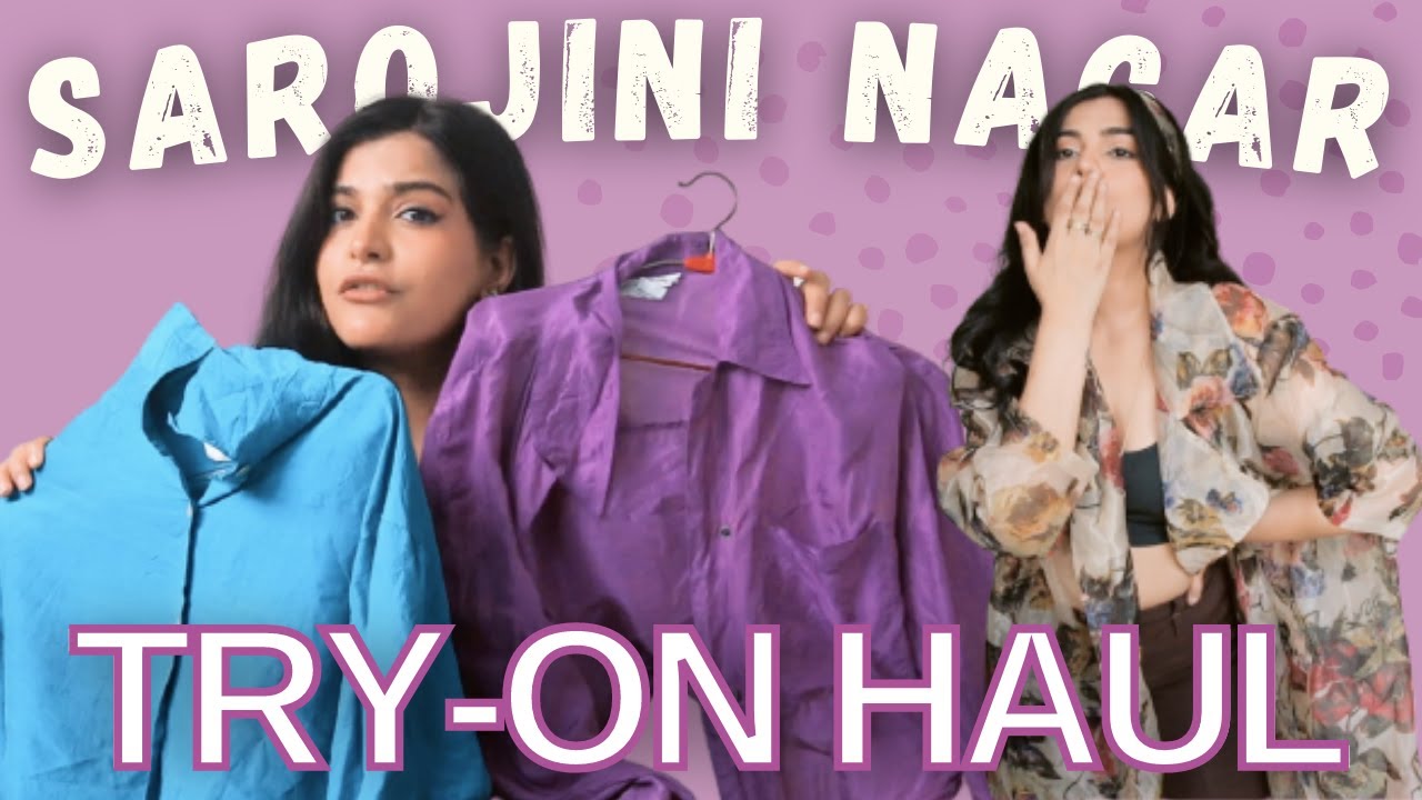 Sarojini Nagar Try-on Haul || Thrifting TIPS