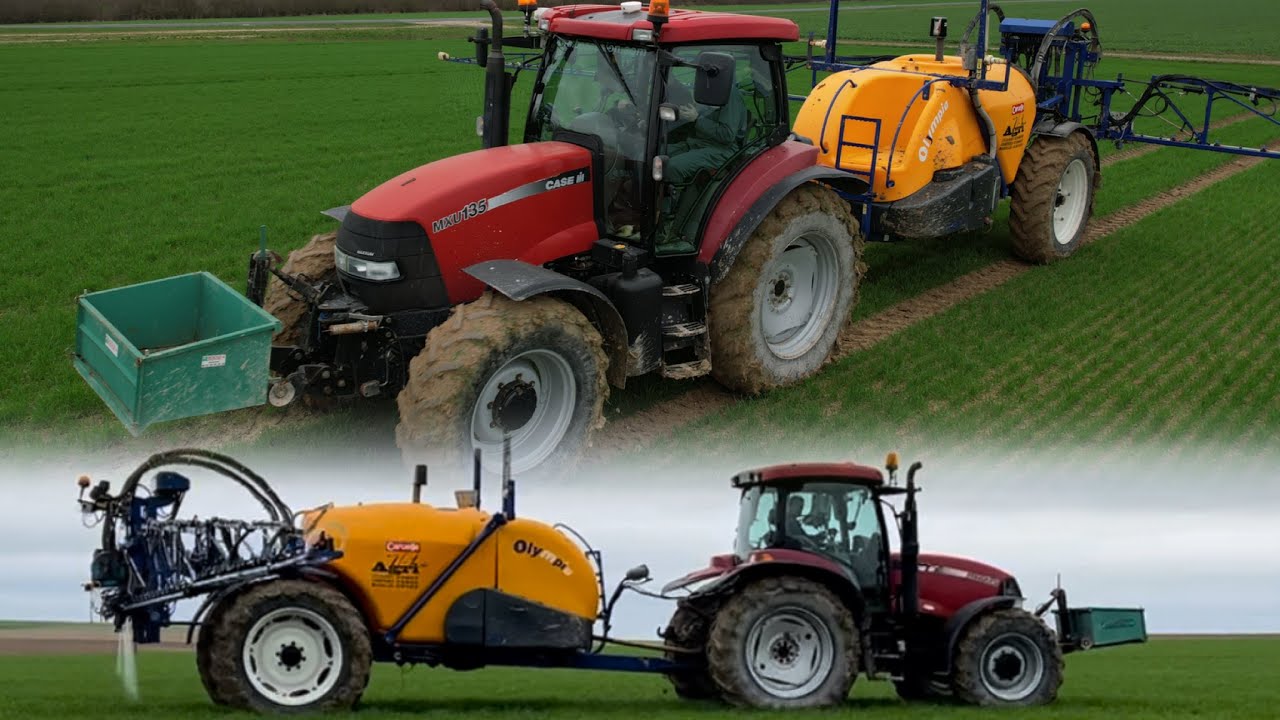 azote en CASE IH dans la Marne ! CARUELLE olympia 320S