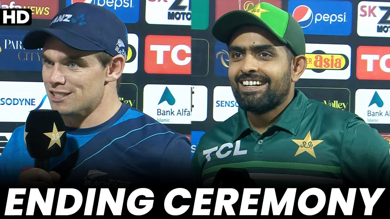 Ending Ceremony | Pakistan vs New Zealand | 4th ODI 2023 | PCB | M2B2A