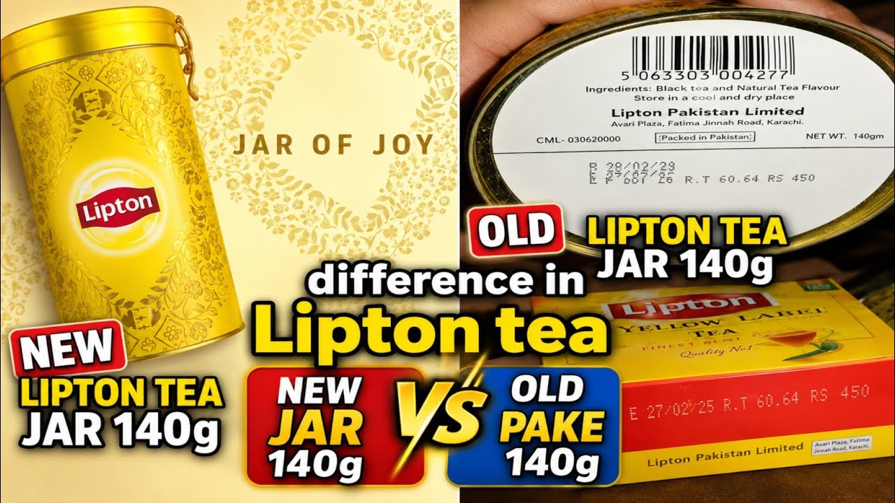 Lipton Tea Cup full of Golden Color |Lipton Jar Of Joy | Ramzan Edition | Lipton jar | Lipton Tea