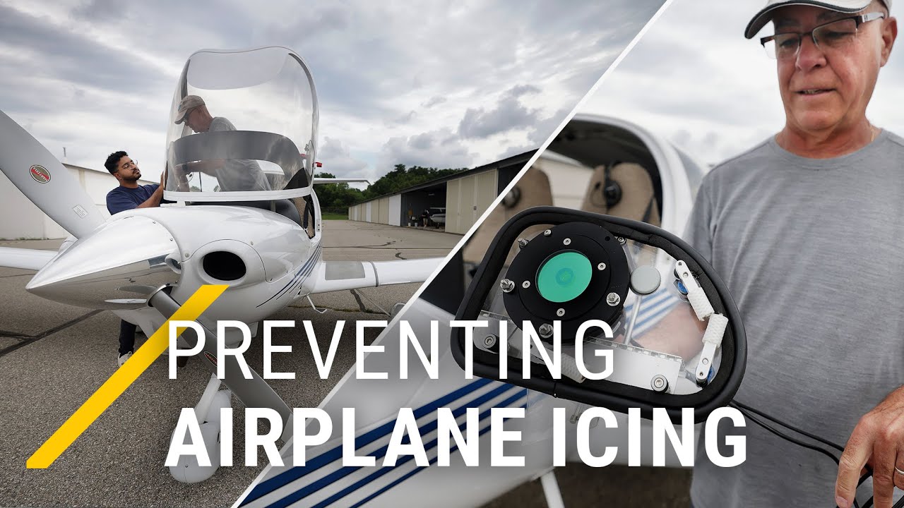 Разрабатываются новые датчики обнаружения обледенения для самолетов и автомобилей.