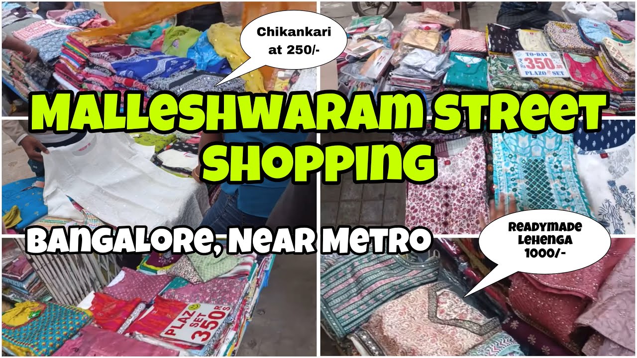 Cheapest Malleshwaram street shopping 2024 🛍️Ishika Mukherjee