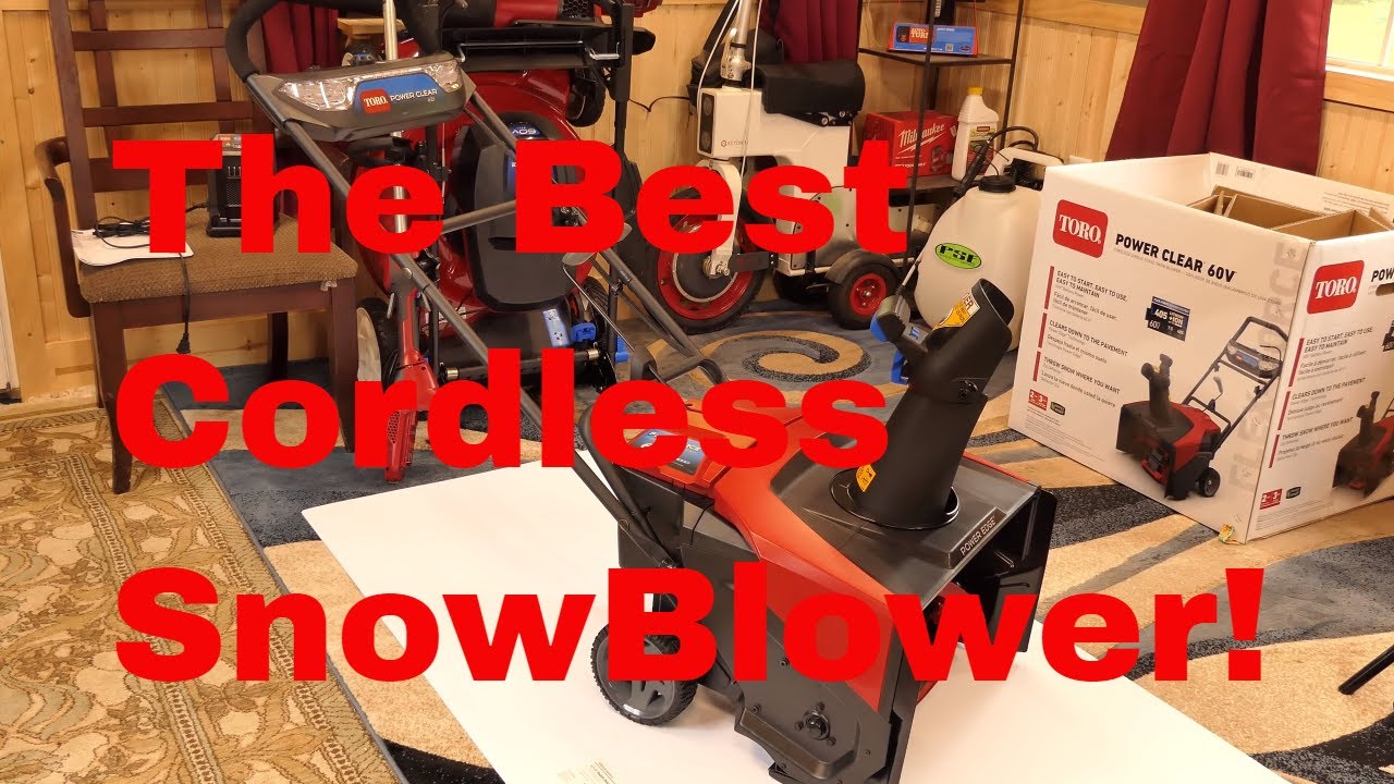 Аккумуляторный снегоочиститель Toro Power Clear 21 дюйм на 60 вольт | Наконец-то отличный беспроводной снегоочиститель!