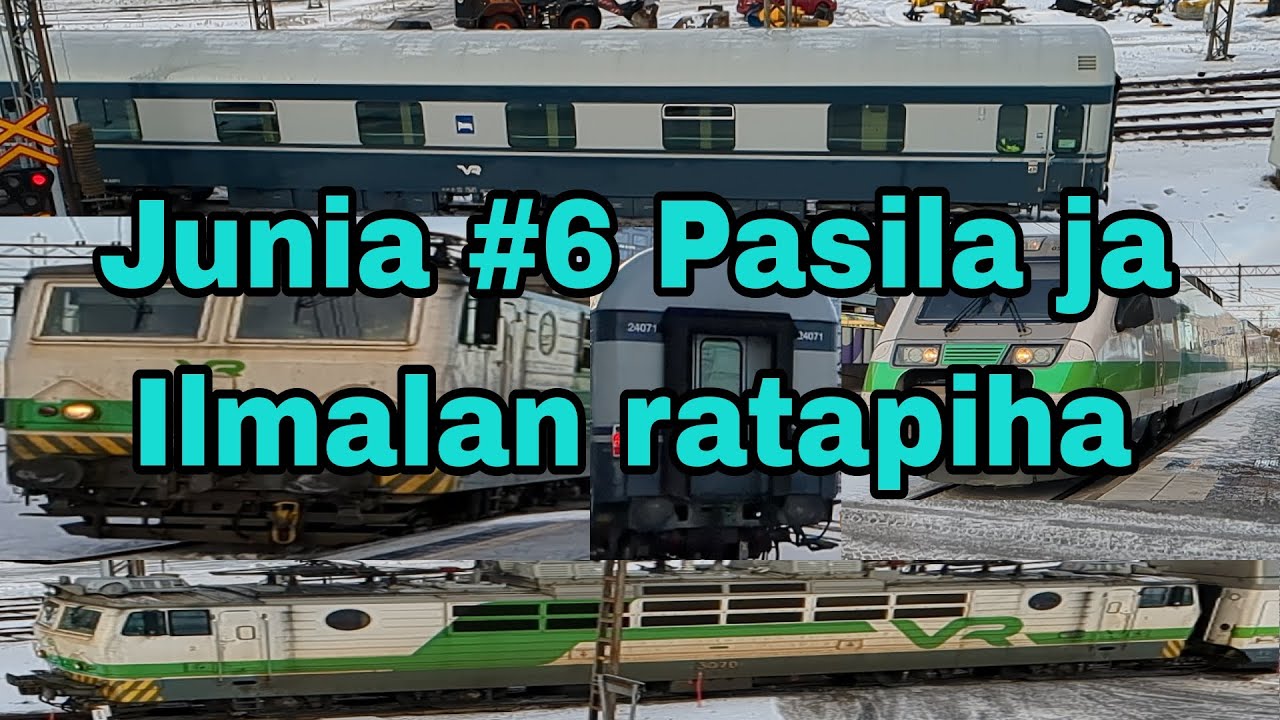 Junia#6 Pasila ja Ilmalan ratapiha