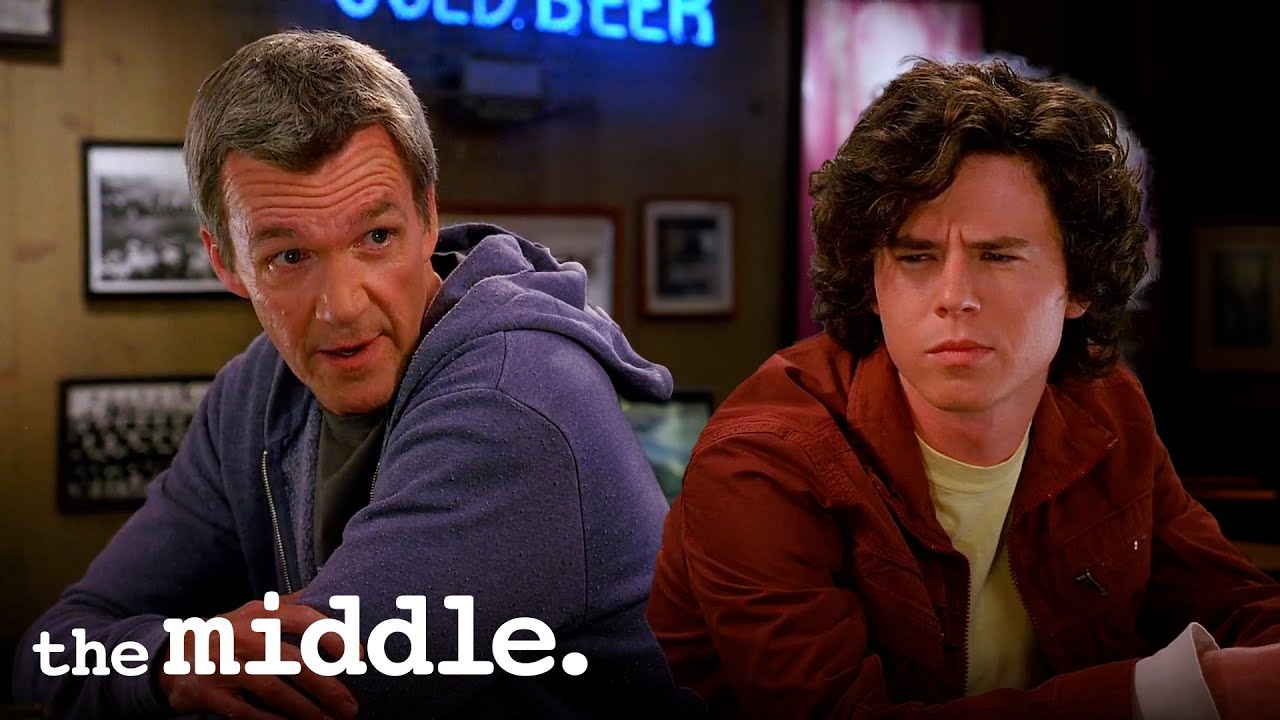 Axl's First Beer with his Dad gets Emotional | The Middle