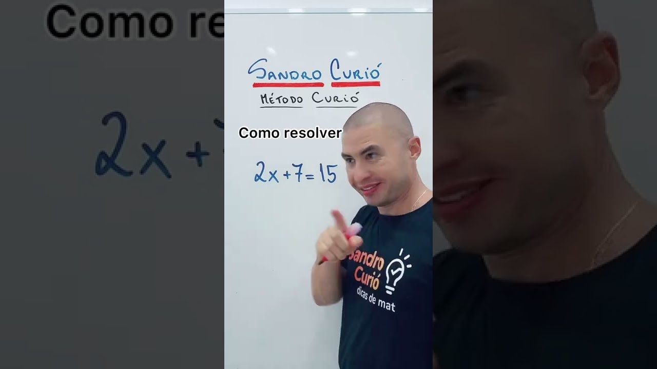 Como resolver equa&ccedil;&atilde;o do 1&ordm; grau