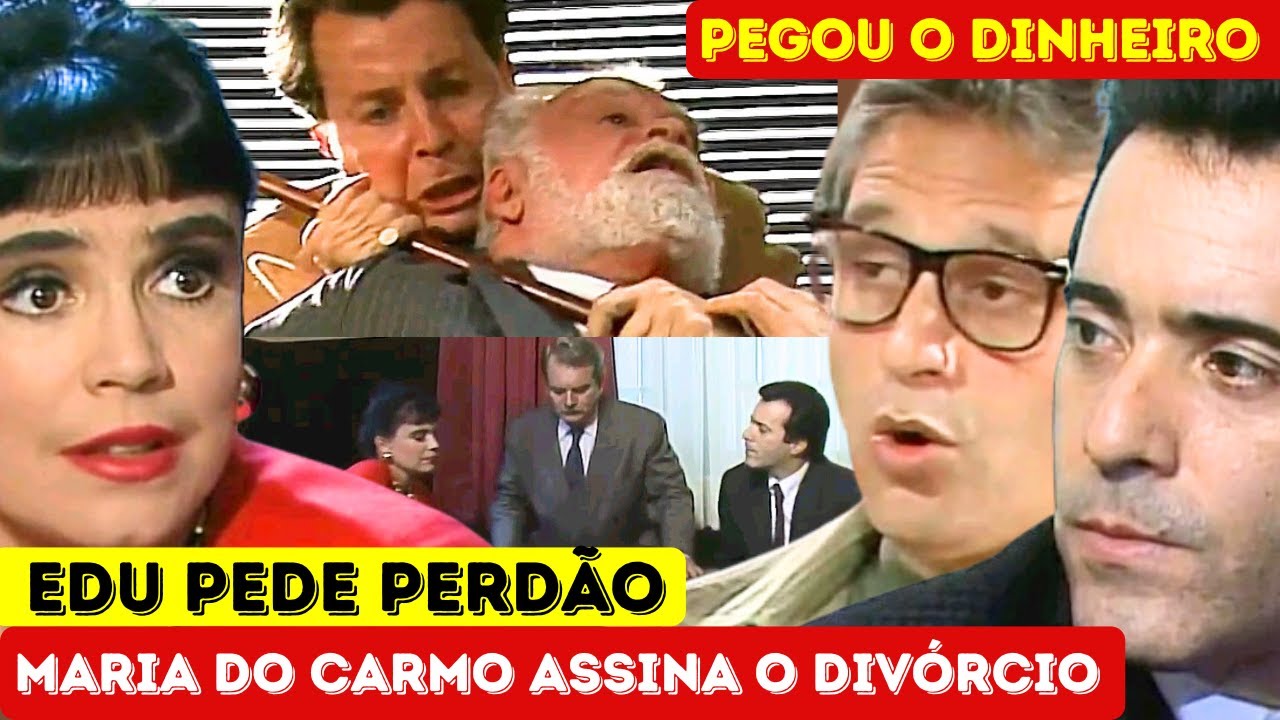RAINHA DA SUCATA - EDU PEDE OERDÃO MAS MARIA DO CARMO ASSINA O DIVÓRCIO, PEGOU O DINHEIRO