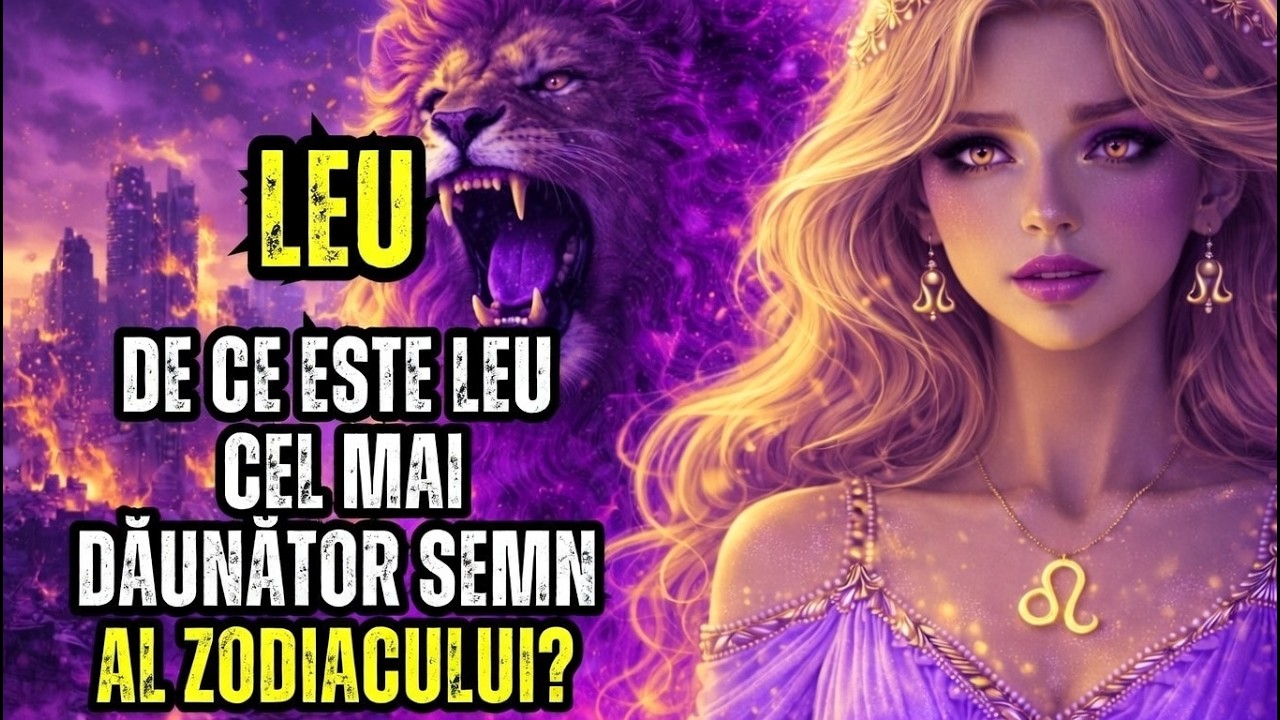 LEU - DE CE ESTE LEU CEL MAI DISTRUCTIV ZODIAC?