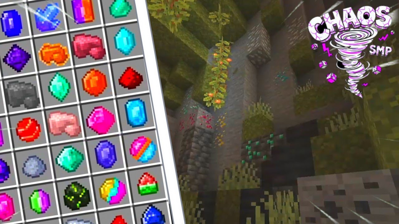 Našel jsem všechny ORE na CHAOS SMP!!!