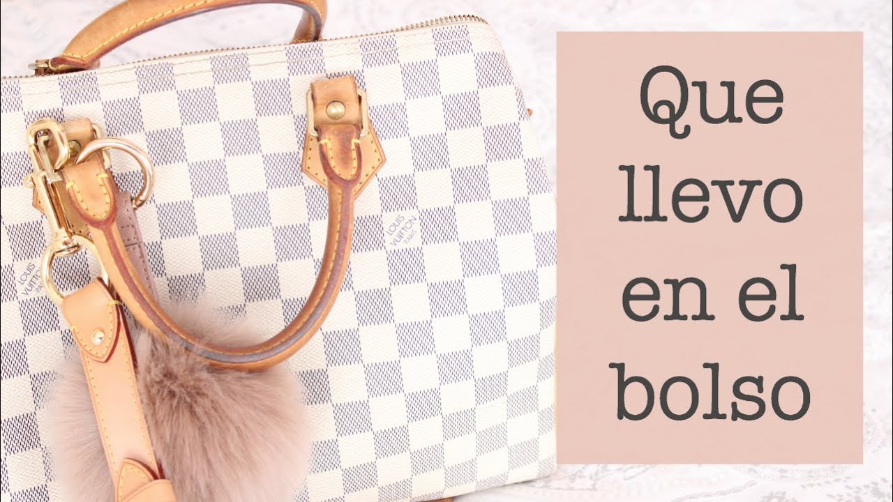 Que llevo en el bolso ft. Louis Vuitton Speedy | styleandpaper