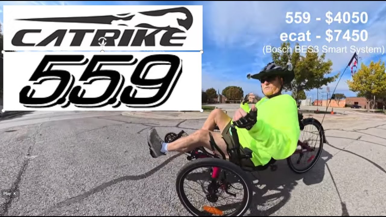 Catrike 559 Test Ride Dec 2025