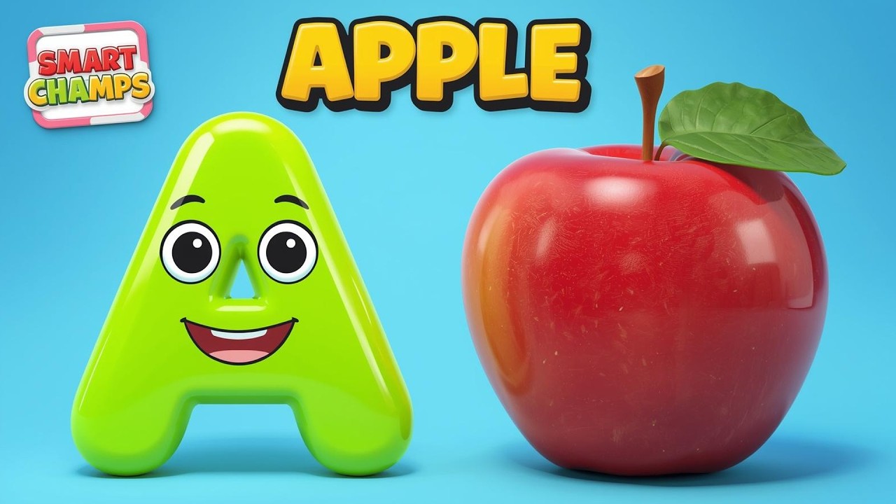 🍎🐊 Apple + Alligator ABC Song | Letter A Phonics Mashup for Early Learners