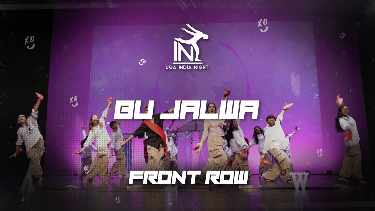 BU Jalwa | Front Row | UGA India Night 2025 | Groove with XO