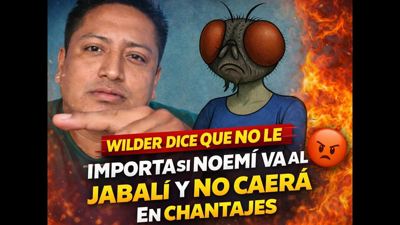 Wilder dice que no le importa si Noemí va al Jabalí y no caerá en chantajes