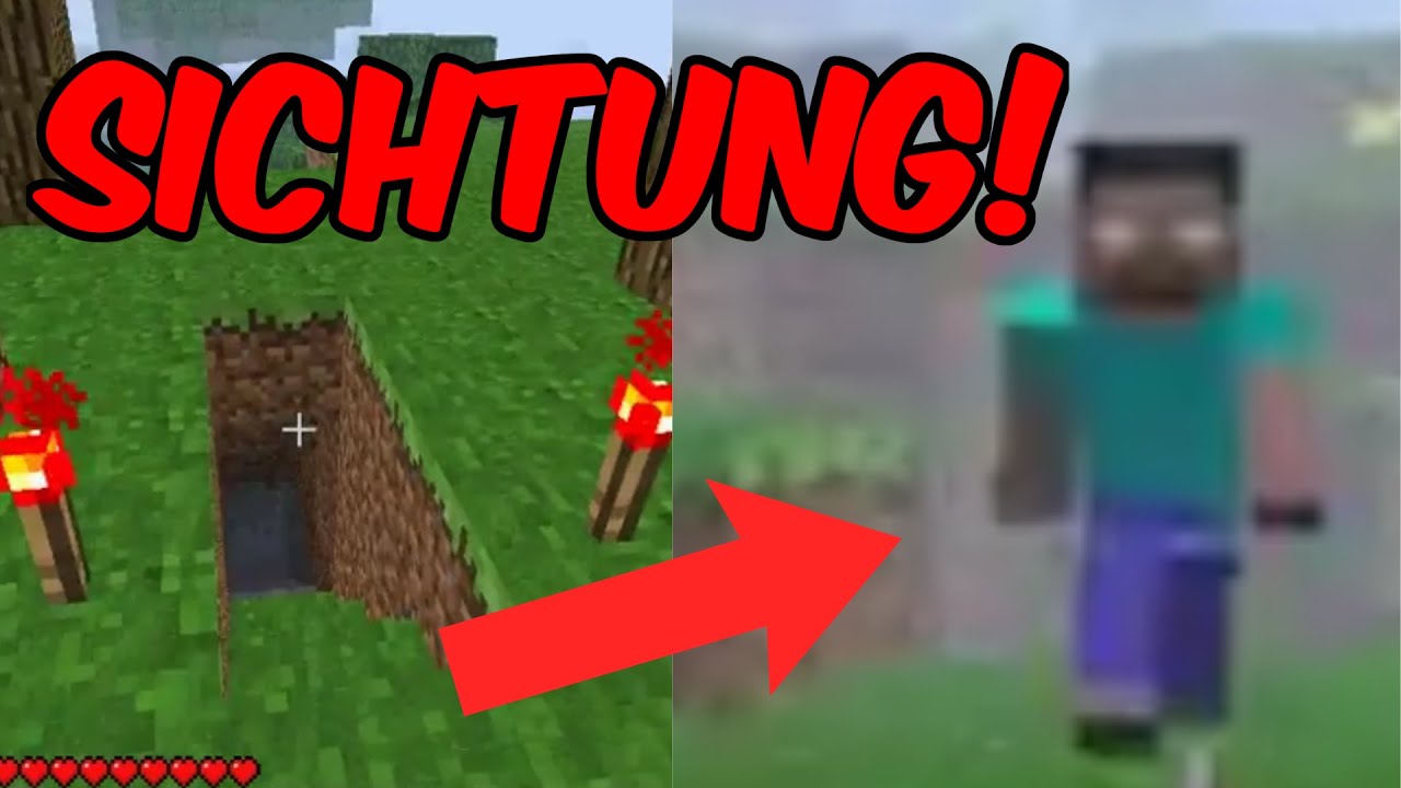 10 GRUSELIGE HEROBRINE SICHTUNGEN