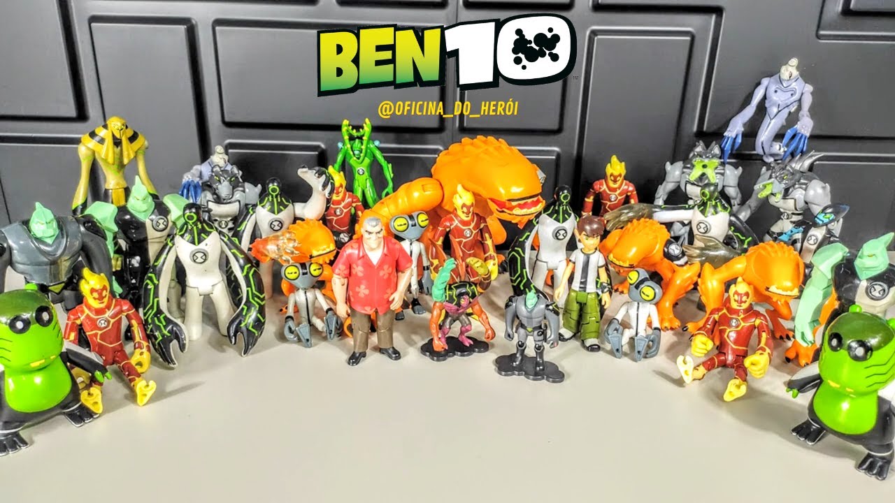 UNBOXING DO NOVO LOTE DE BONECOS BEN 10 CLÁSSICO! COLEÇÃO RARÍSSIMA ORIGINAL BANDAI JÁ DISPONÍVEL
