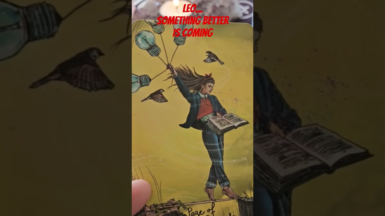 Leo Weekly Reading ~ SOMETHING BETTER IS COMING! (Watch the full reading)