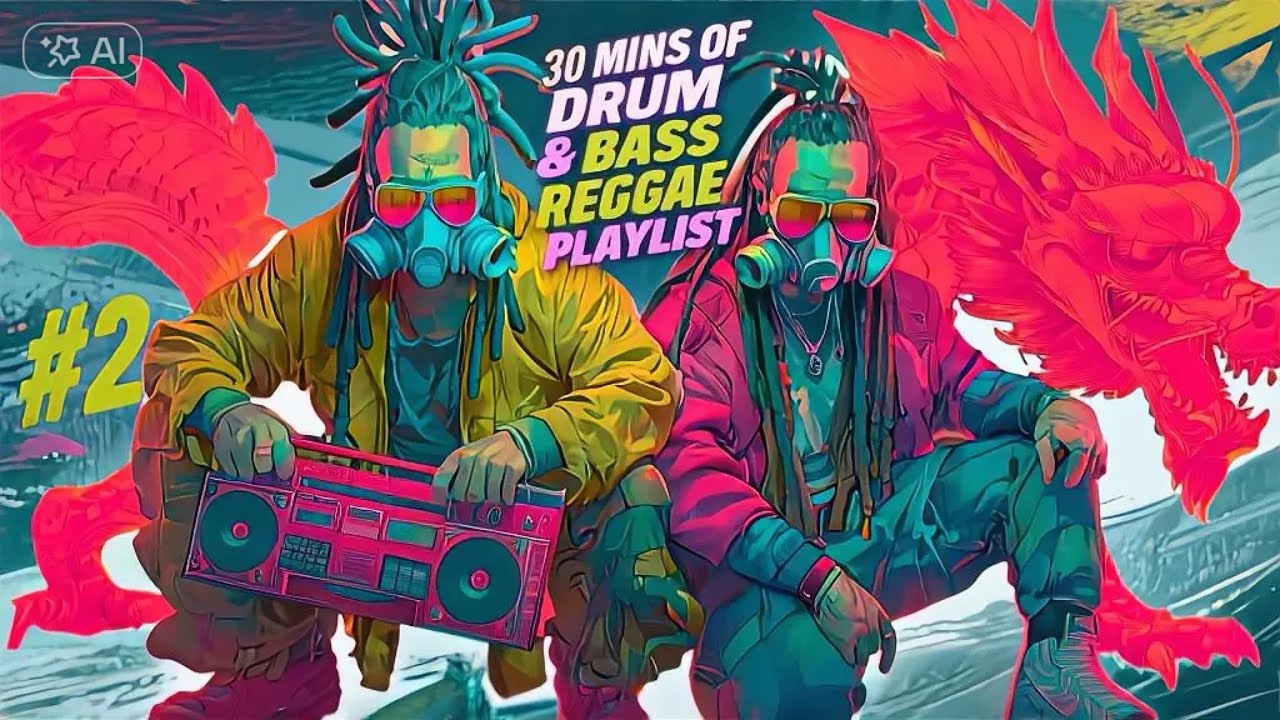 30 MINS Drum & Bass Reggae Playlist 2026 🔥 Heavy Bass Ragga Jungle Mix | AI Grime Vibes #2