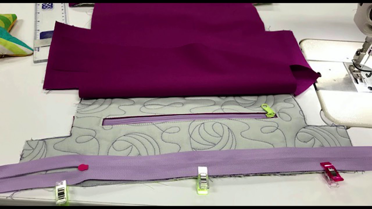 Making Zippered Box Totes on your Longarm