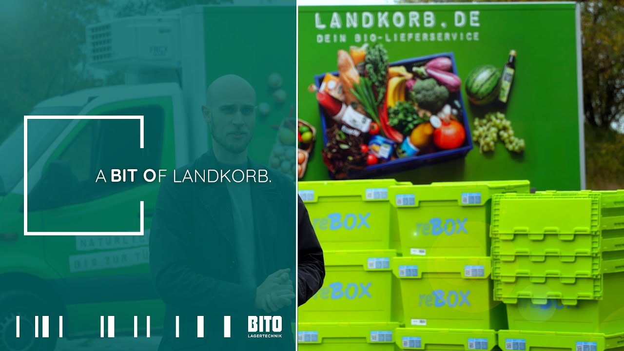 BITO Mehrwegbehälter im Einsatz bei ReBox | BITO-Lagertechnik