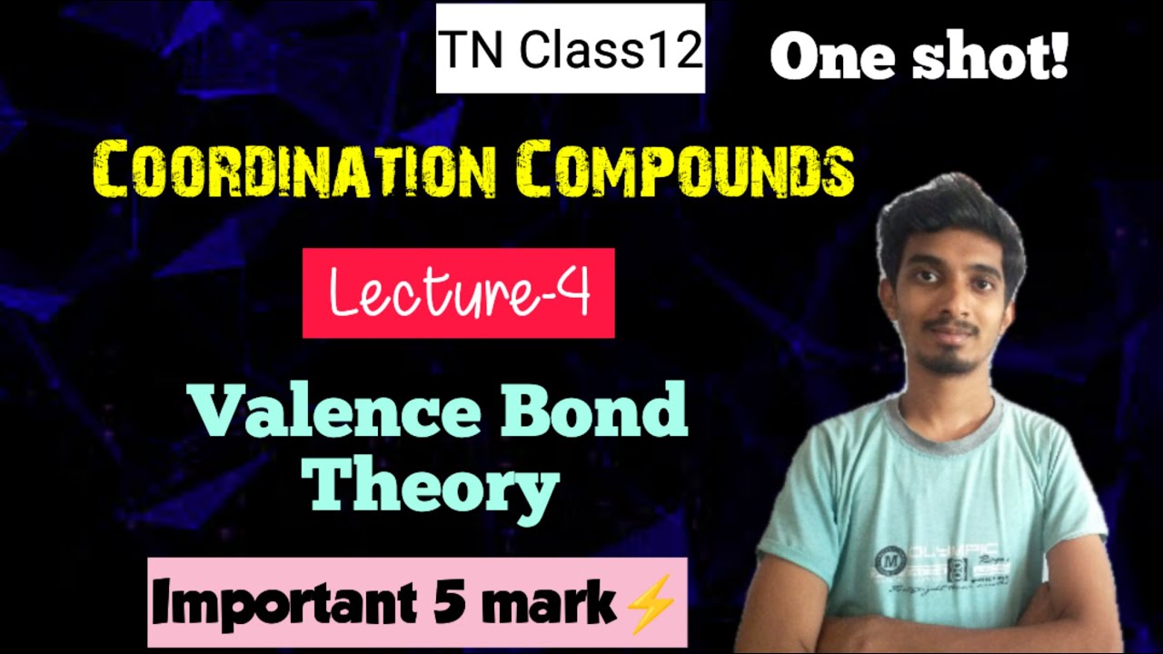 Coordination Compounds|Lecture-4|Valence Bond Theory|Postulates + Questions|TN Class12|Chemistry!!