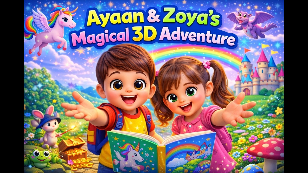 Ayaan & Zoya's Magical 3D Adventure