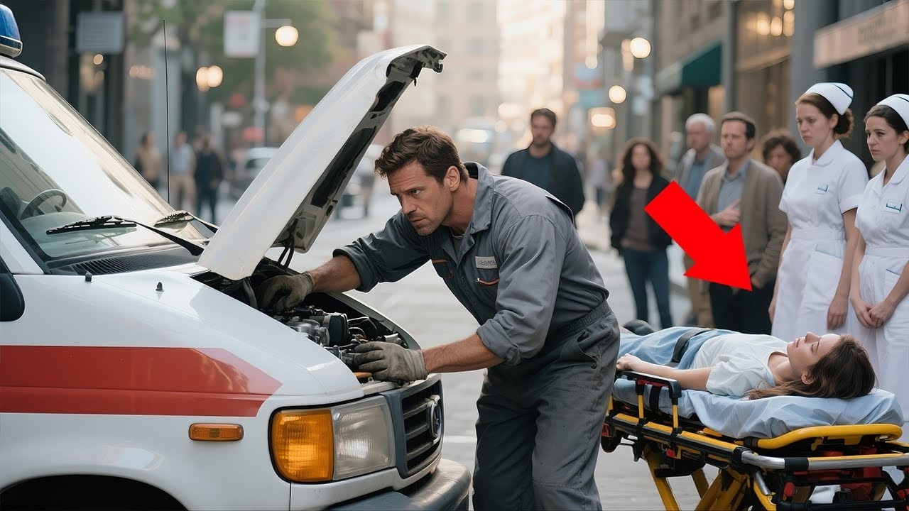 Poor Mechanic Fired After Helping a Stalled Ambulance—Unaware The Patient Inside Is a Bil
