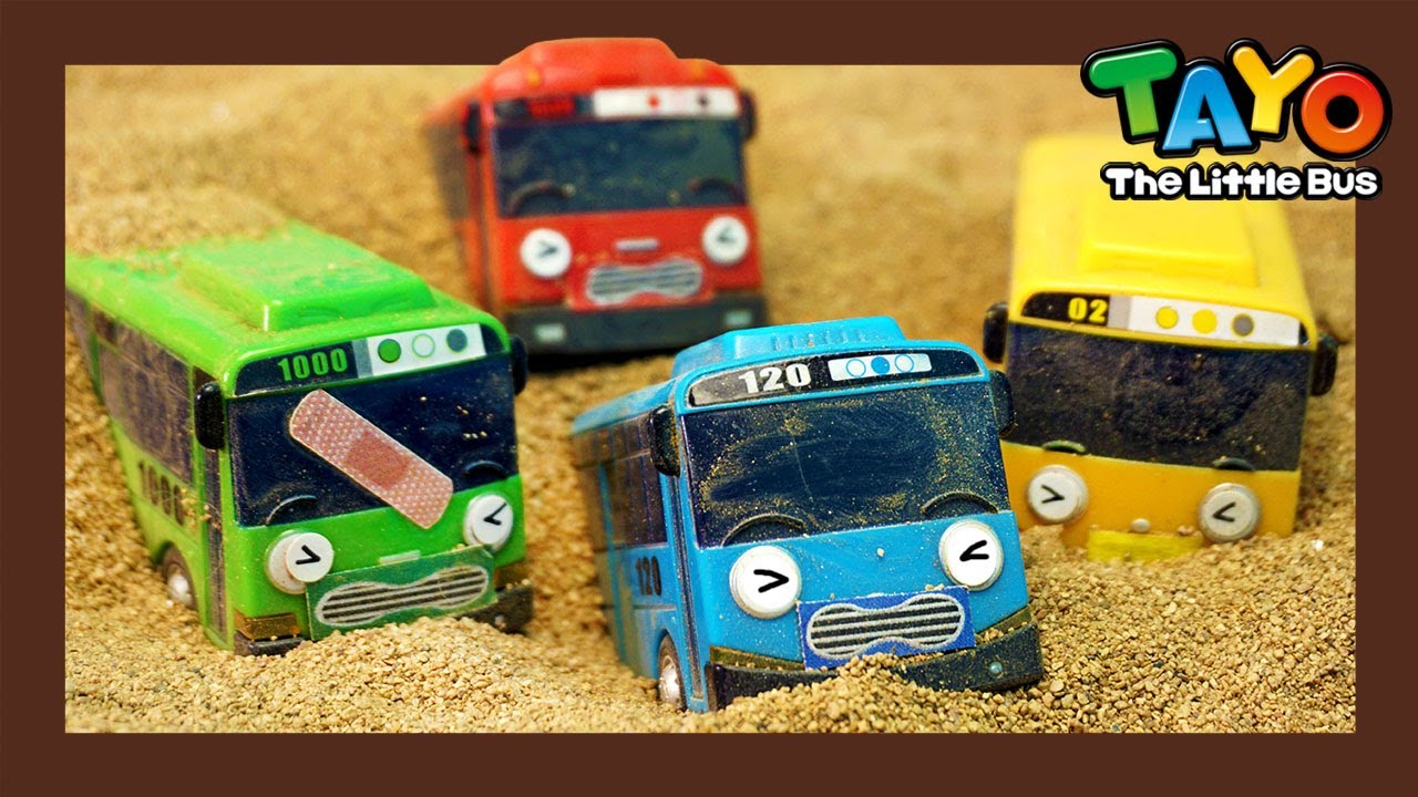 Tayo Schwerlastwagen l Kleine Busse fielen in den Sumpf! lTayo Der Kleine Bus