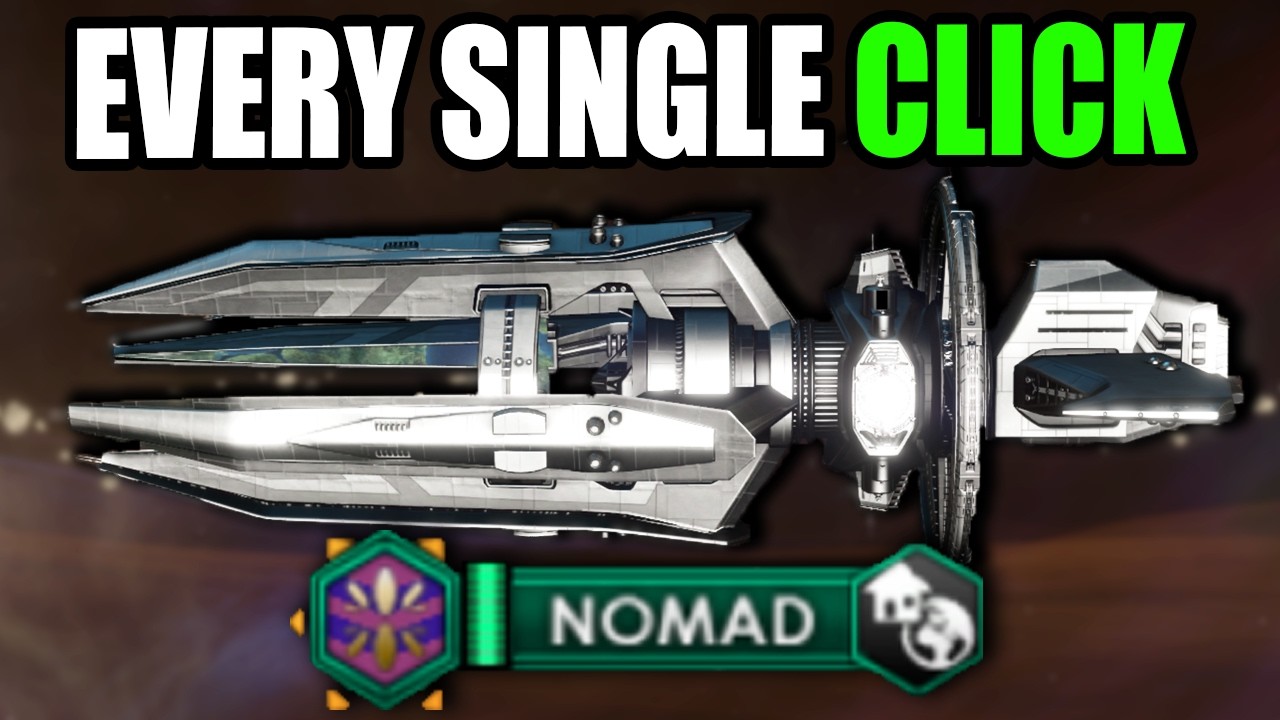 How To Start Every Game Of Stellaris NOMADS - Every Single Click