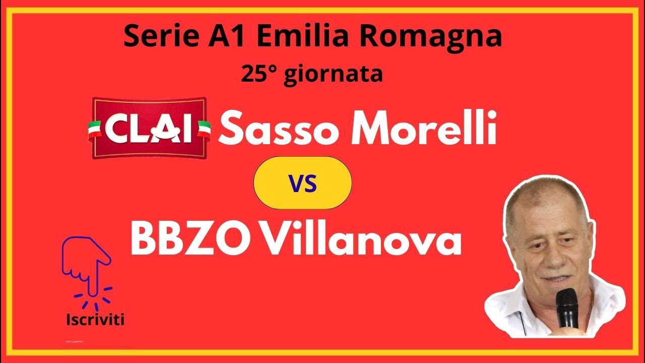 Secondo Turno Sasso Morelli vs Bbzo