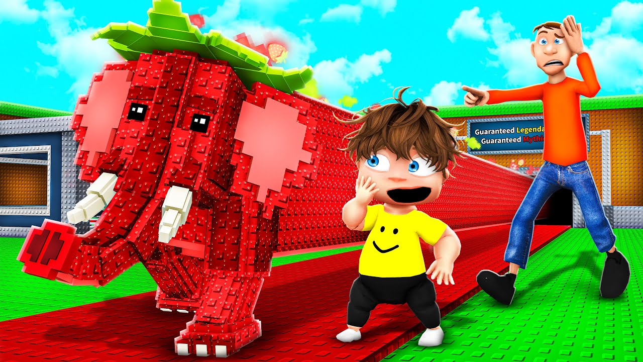 Making Brainrots LOOOOONG to Prank my Daddy in Steal a Brainrot!