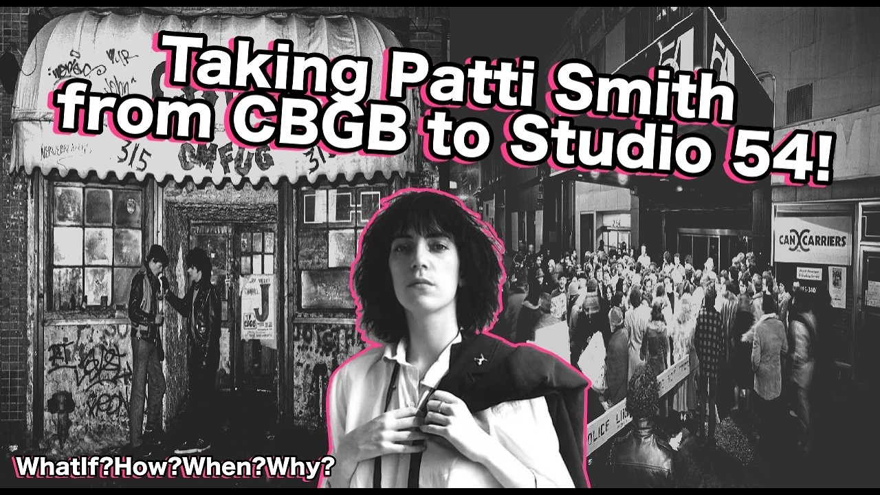 Punk poets and Disco demolitions - Patti Smith hits the Discothèque!