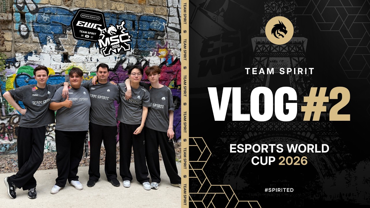 TEAM SPIRIT: MSC X EWC 2026. VLOG 2 (ENG SUB)